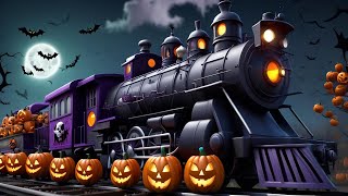 Download lagu Halloween Train - October Happy Halloween Cartoon Train for kids mp3
