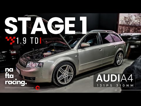 AUDI A4 1.9 TDI QUATTRO 🔥 Stage1 | 176PS 385Nm | AVF | AWX | nafta racing | EDC15 #engineering #car