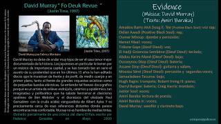 Evidence (Música: David Murray) (Texto: Amiri Baraka) - David Murray