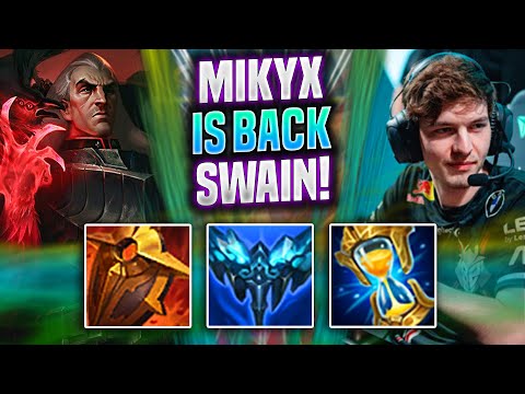 MIKYX SWAIN IS BACK SUPPORT! - Mikyx Plays Swain Support vs Thresh! | Preseason 2022