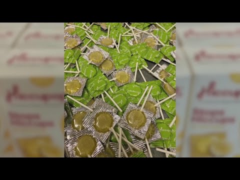 Lollipops that treats hiccups