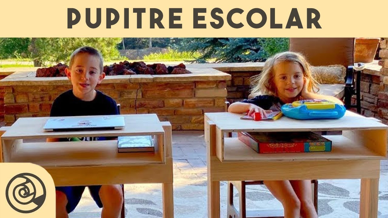 Hazlo tú mismo: pupitre escolar para niños - ¡Fácil, rápido y barato!