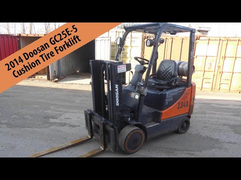 2014 Doosan GC25P-5 Propane Forklift - TRO 0403235