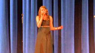 Rebecca Singing If I Were A Bell 10/22/14