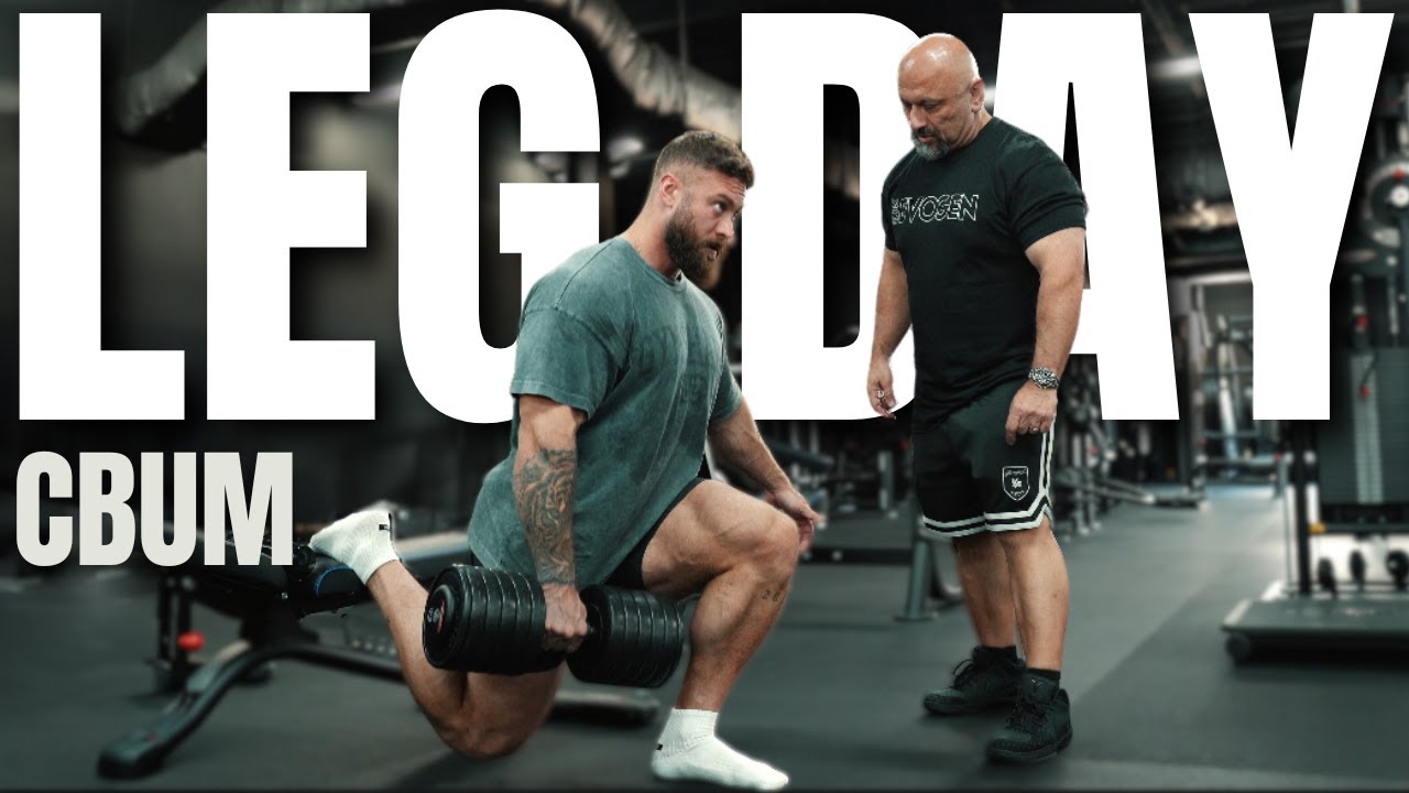 CBUM OLYMPIA PREP BEGINS | LEG DAY