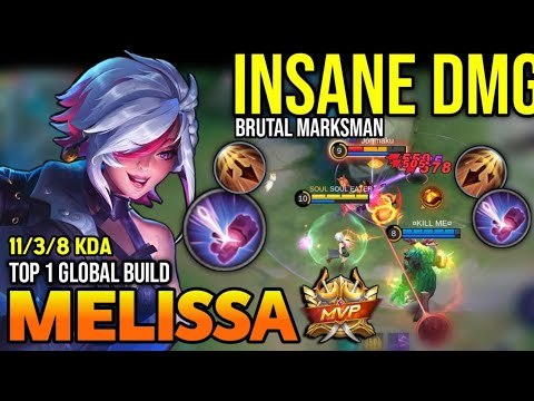 MELISSA BEST BUILD 2022 | BUILD TOP 1 GLOBAL MELISSA GAMEPLAY | MOBILE LEGENDS✓