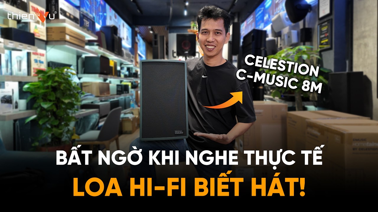 Loa Di Động Celestion C-Music Hometainer 6 Mới Nhất - Video