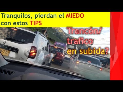 The secret to traffic jams/hill traffic | How to drive on hills with traffic?