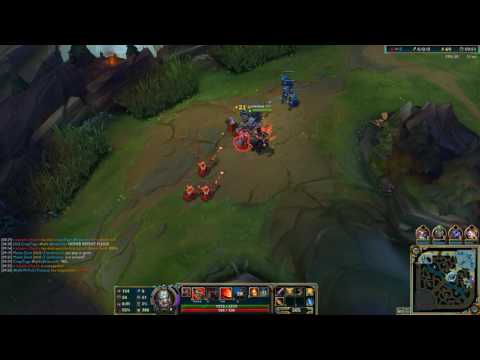Tryndamere vs Rammus top League of Legends