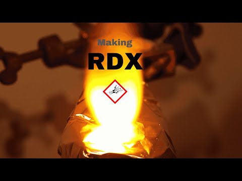 Making 1,3,5-Trinitroperhydro-1,3,5-triazine ┃ An Infamous Compound