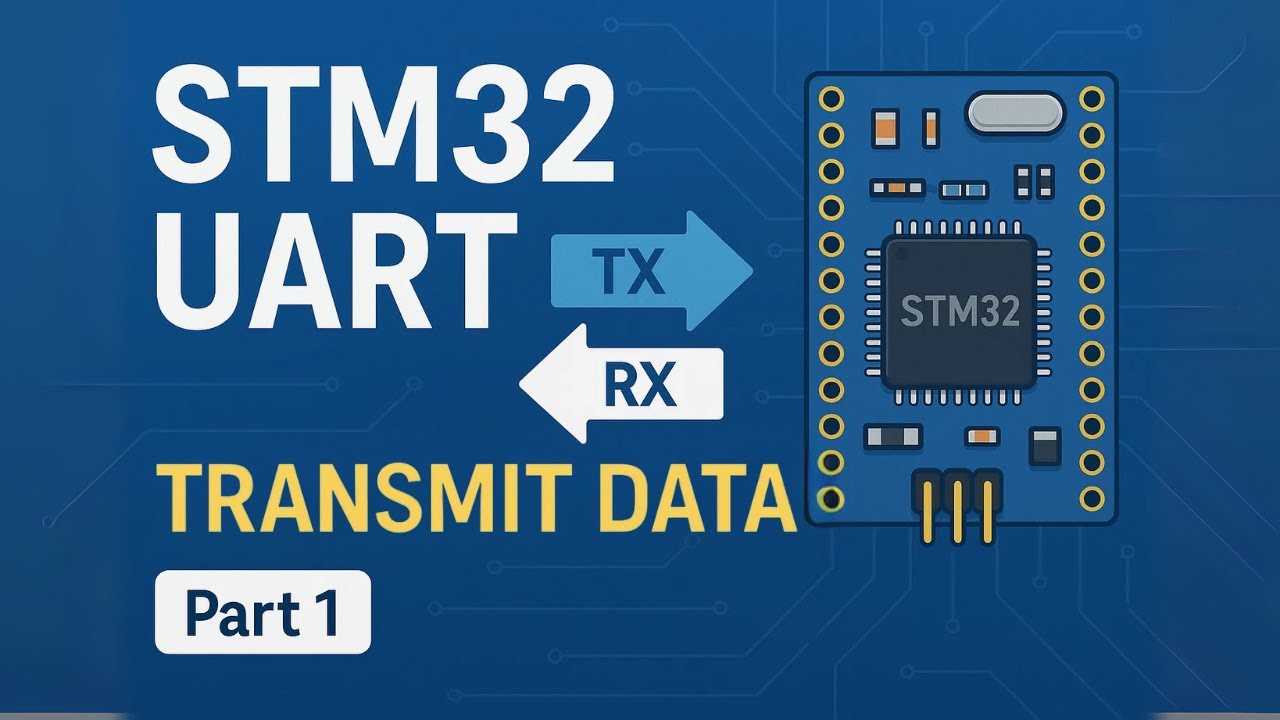 STM32 UART Tutorial (Part 1): Configure UART Parameters and Transmit Data