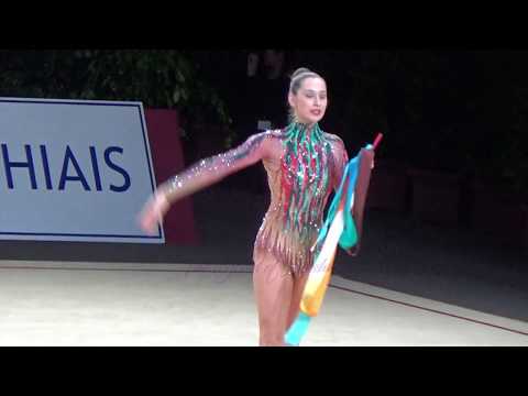 Katsiaryna HALKINA (BLR) ribbon - 2017 Thiais AA
