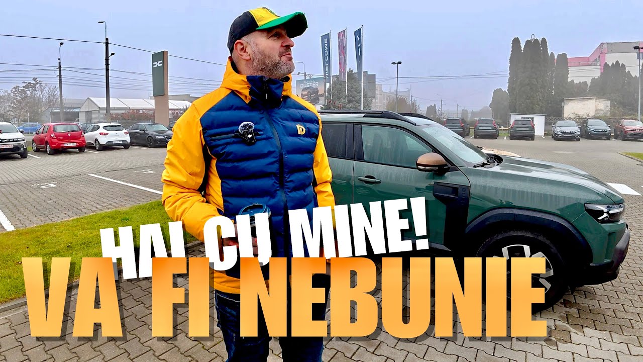 AM INNEBUNIT?! Unde merg in AVENTURA de iarna cu DACIA??!