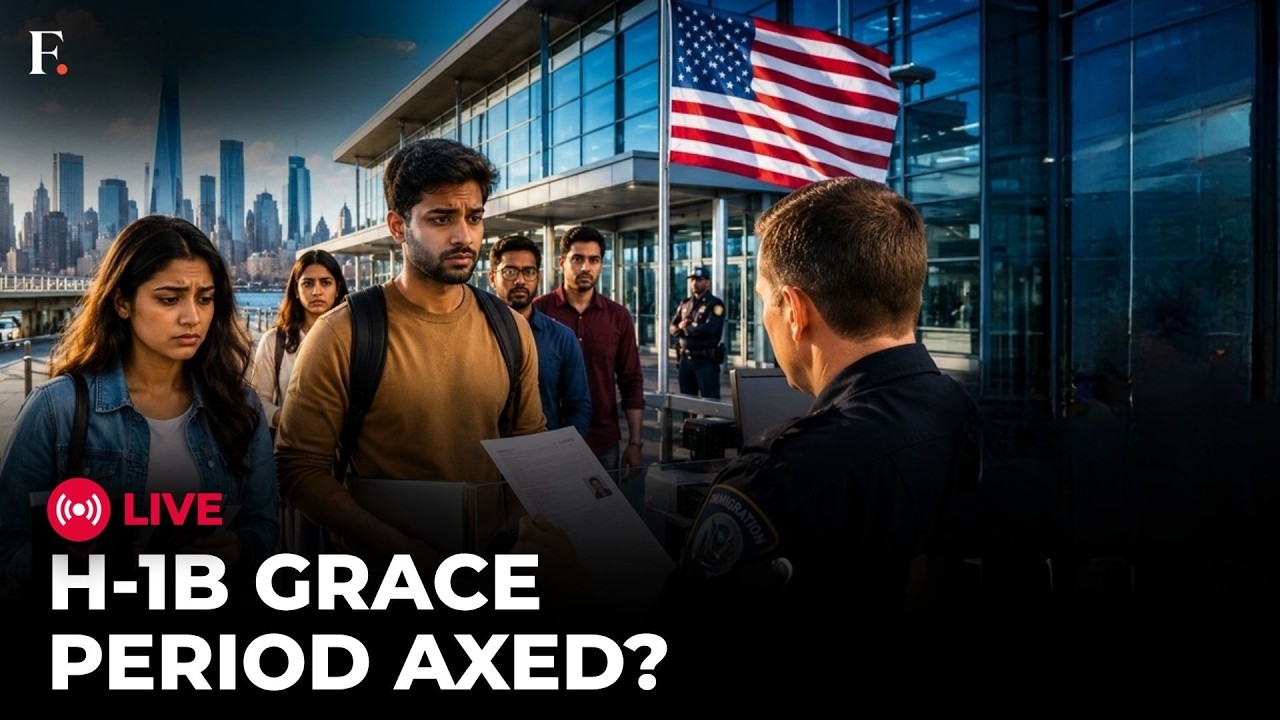 LIVE: Trump Plans to Remove 60-Day Grace Period? | Trump Tightens Control Over H-1B Visa Workers
