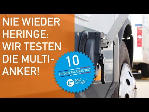 DI'KE EN ROUTE - Wir testen erstmals den MultiAnker zur Befestigung der Markisenfüße