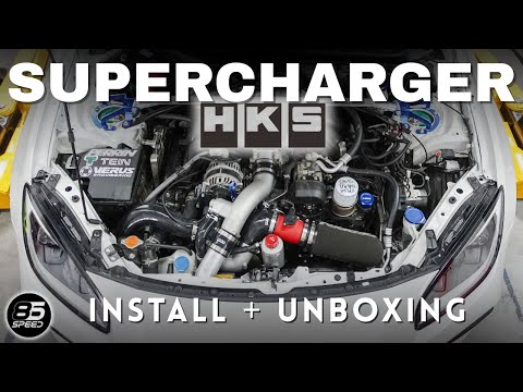 HKS GT2 SUPERCHARGER INSTALL FOR THE BRZ! - Part 1