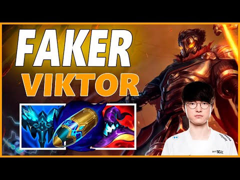 ⚡FAKER VIKTOR MID GAMEPLAY⚡SEASON 12 LEAGUE OF LEGENDS