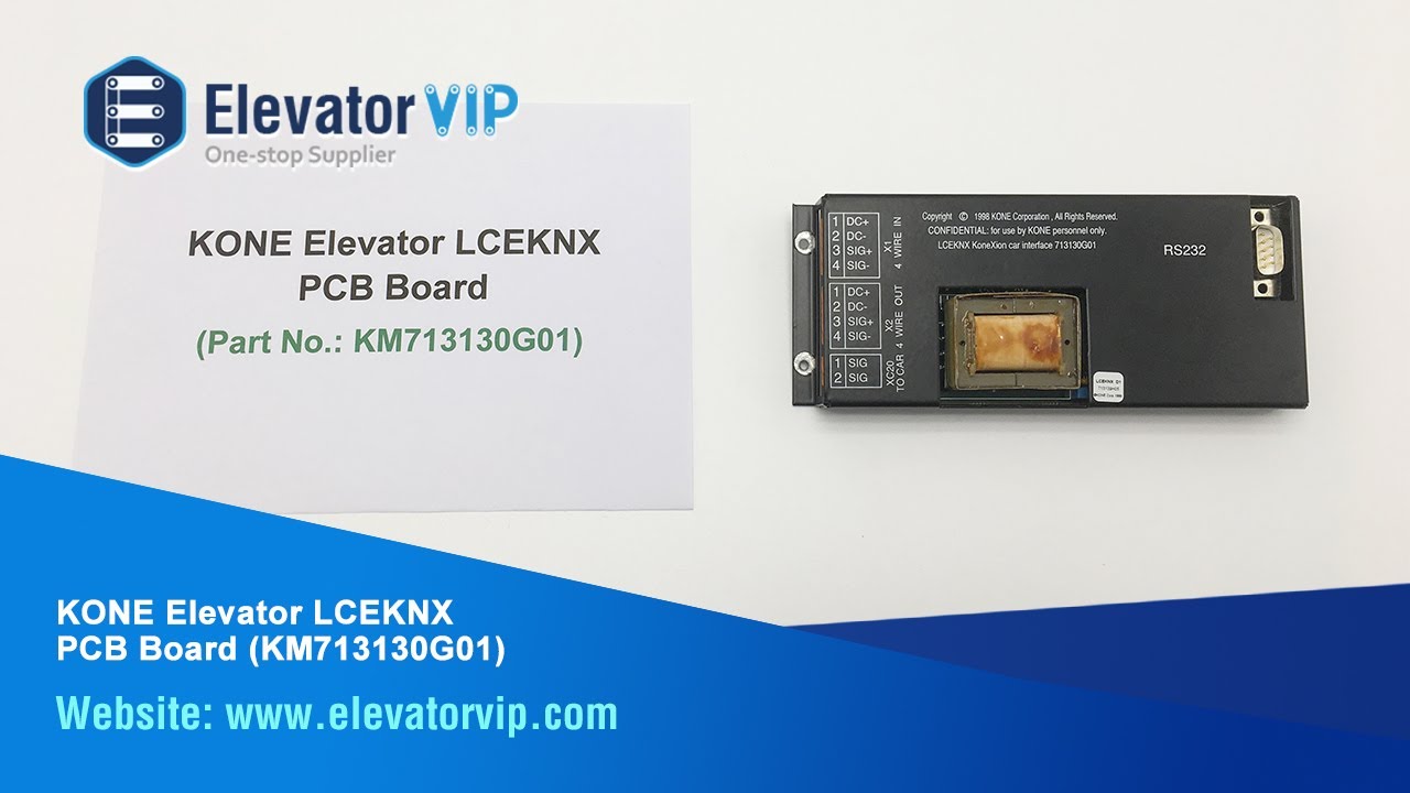 KONE Elevator LCEKNX PCB Board (D1 Car Interface Module) KM713130G01 713139H05