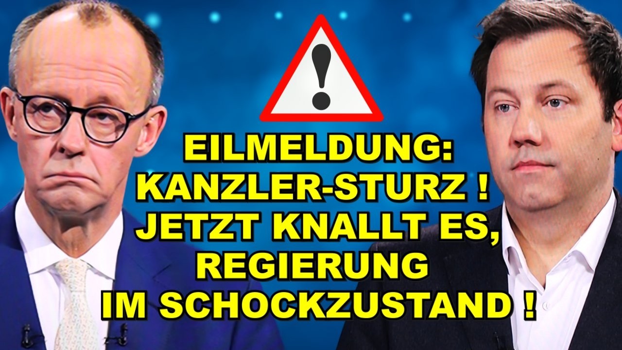 EIL: Kanzler-STURZ! JETZT KNALLT ES!