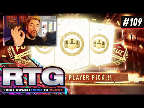 FUT CHAMPS PLAYER PICK PACK!! - FIFA 21 First Owner Road To Glory! #109