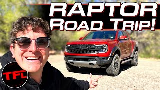 REAL-WORLD MPG: How Good is the 2024 Ford Ranger Raptor on a Road Trip?