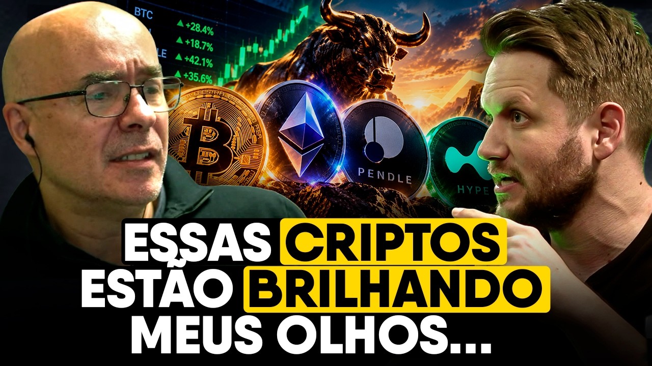 Trader profissional REVELA as CRIPTOS com MAIOR POTENCIAL de ALTA - STORMER E AUGUSTO BACKES