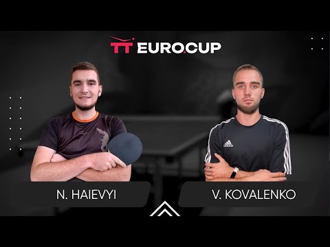 10:45 Nazarii Haievyi - Viacheslav Kovalenko 30.07.2024 TT Euro.Cup Ukraine Master. TABLE 4