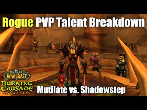 TBC Rogue PVP Specs / Talents!