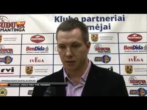 SportoTV.lt: NKL "Sūduva-Mantinga" - "Perlas-MRU" komentarai 2015 02 27