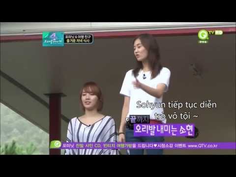 [Vietsub] 4Minute Travel maker ep 8 cut ( Sohyun, 2Yoon )