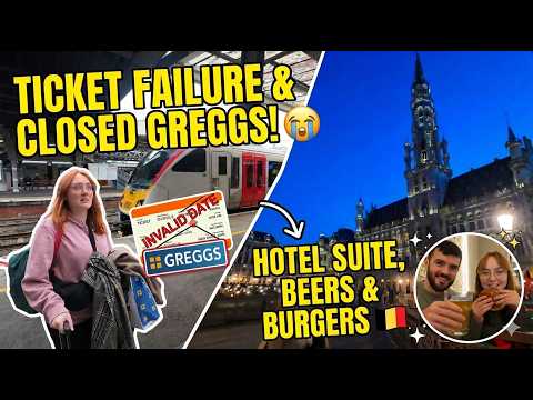 From Cutting the Grass to a Luxury Suite in Brussels! | Travel Vlog 2026