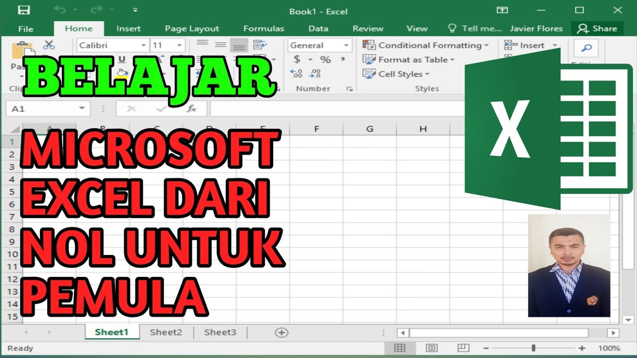 Tutorial Microsoft Excel untuk Pemula: Belajar MS Excel dari Nol dengan Mudah! Dasar @ik-pemula
