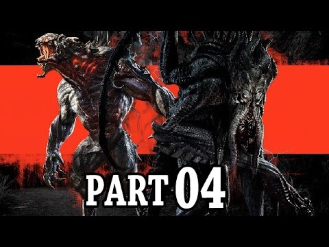 Let's Play Evolve Gameplay German Deutsch Part 4 - Letzter Kampf mit dem Goliath