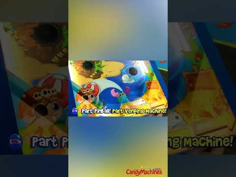 Flipper Pinball Toy Capsule Vending Machine