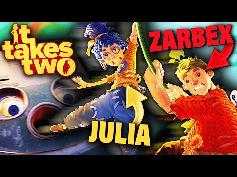 EHEKRACH durch DIESES SPIEL?! ZARBEX und JULIA spielen IT TAKES TWO | UNCUT