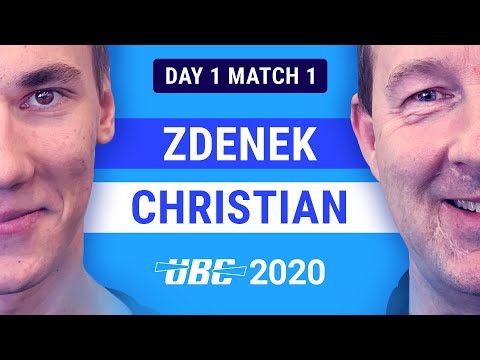 UBC 2020 (Day 1 Match 1): Zdenek Zizka vs. Christian Munk Christensen