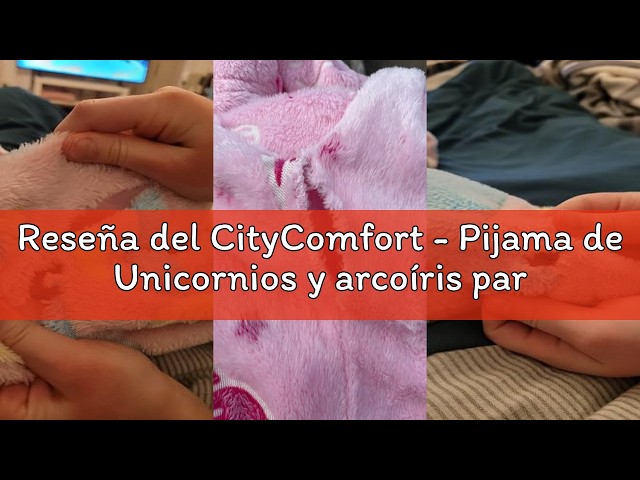 Vídeo relacionado con CityComfort Pijama Niño Invierno de Forro Polar, Una Pieza Suave, Regalos para Niños y Adolescentes Gamer Camuflaje 7-14 Años (Azul Camuflaje, 13-14 Años)