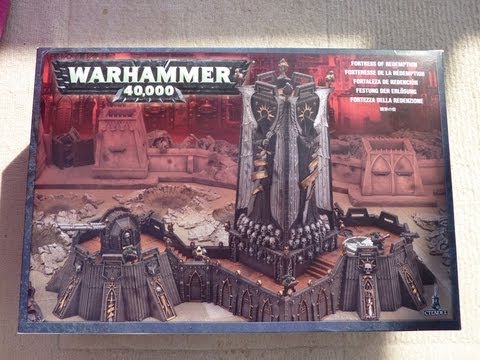 Fortress of Redemption unboxing and review (WH40K)