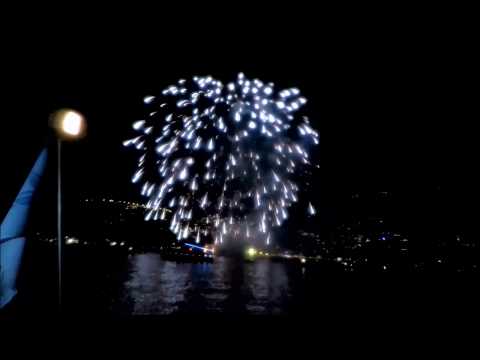 FERRAGOSTO 2017 - Fuochi d'artificio a Maiori e Positano
