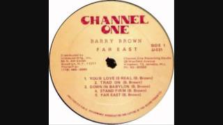 Barry Brown - Trod On