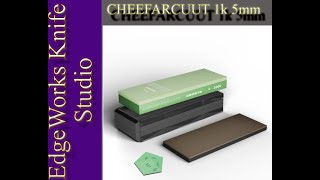 New Cheefarcuut Vitrified 1000 grit 5mm Announcement / giveaway | Tojiro R2 Santoku RAZOR SHARP