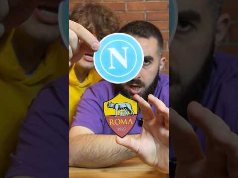 🔵 Napoli vs Roma 🟡🔴Chi ha il miglior cibo?#panino #streetfood #napoli #roma