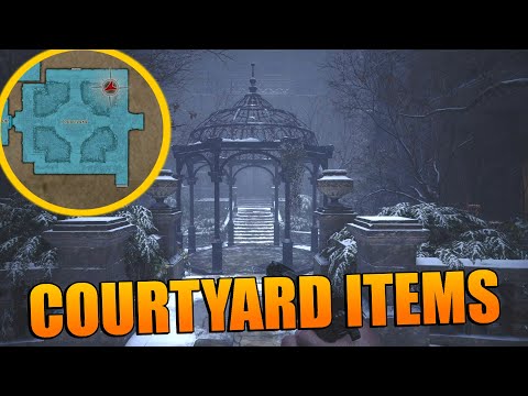 Resident Evil 8 Village Courtyard Items & Treasure | How To Clear Courtyard Missing Items RE8