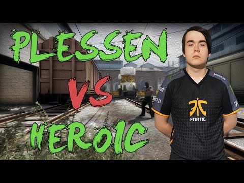 CSGO: POV fnatic AT PlesseN vs Heroic (28/18) train @ SL i-League Season 3 EU Qualifier