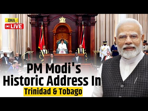 PM Modi Live: PM Modi Addresses Joint Session Of Trinidad And Tobago Parliament | PM Modi Live Today