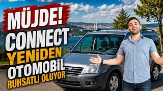 Ford Connect Otomobil Ruhsatına Dönüşüm 2026 (Yeniden)