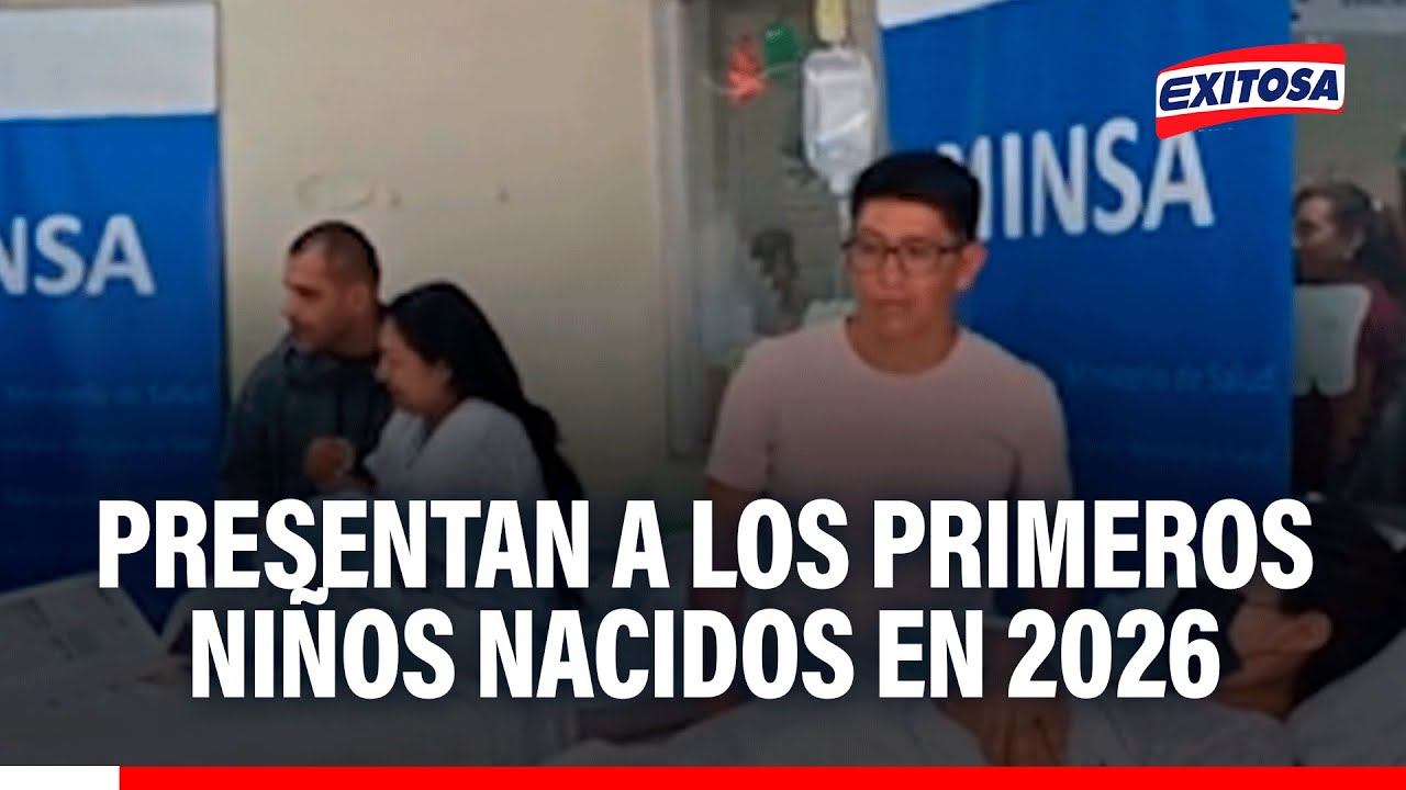 🔴🔵 Maternidad de Lima presentó a los PRIMEROS BEBÉS PERUANOS nacidos en 2026