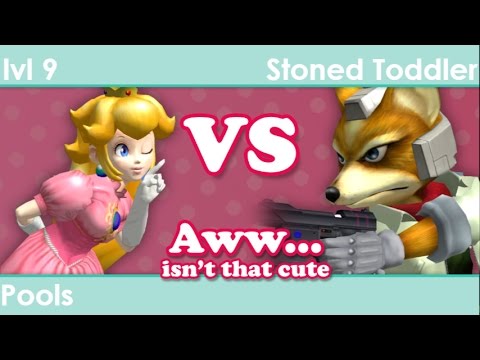 AITC 3 - lvl 9 (Peach) vs Stoned Toddler (Fox) Pools - Melee