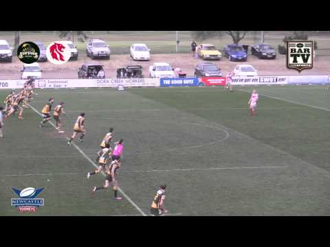 2015 Real NRL Round 13 Open Grade Highlights - Macquarie v South Newcastle