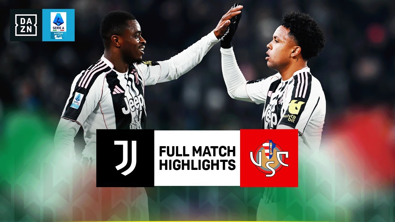 Juventus vs Cremonese | Lega Serie A Highlights | Matchday 20 | 2025-2026